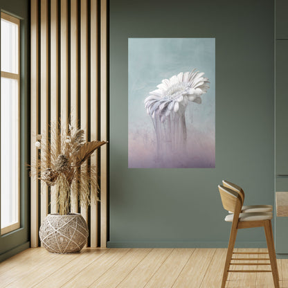 Poster verticale staccabile e attaccabile GERBERA SCIOLTA
