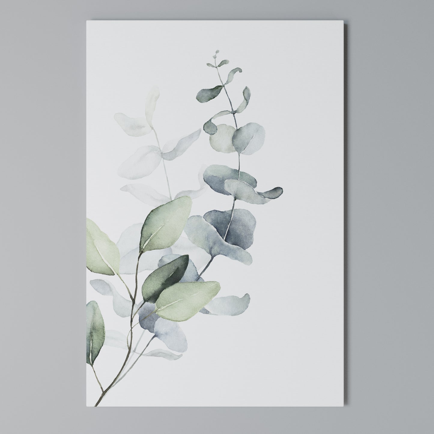 AQUA LEAF SYMPHONY Stampa su Tela Verticale