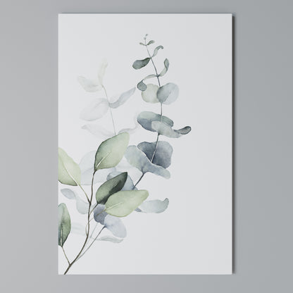 AQUA LEAF SYMPHONY Stampa su Tela Verticale