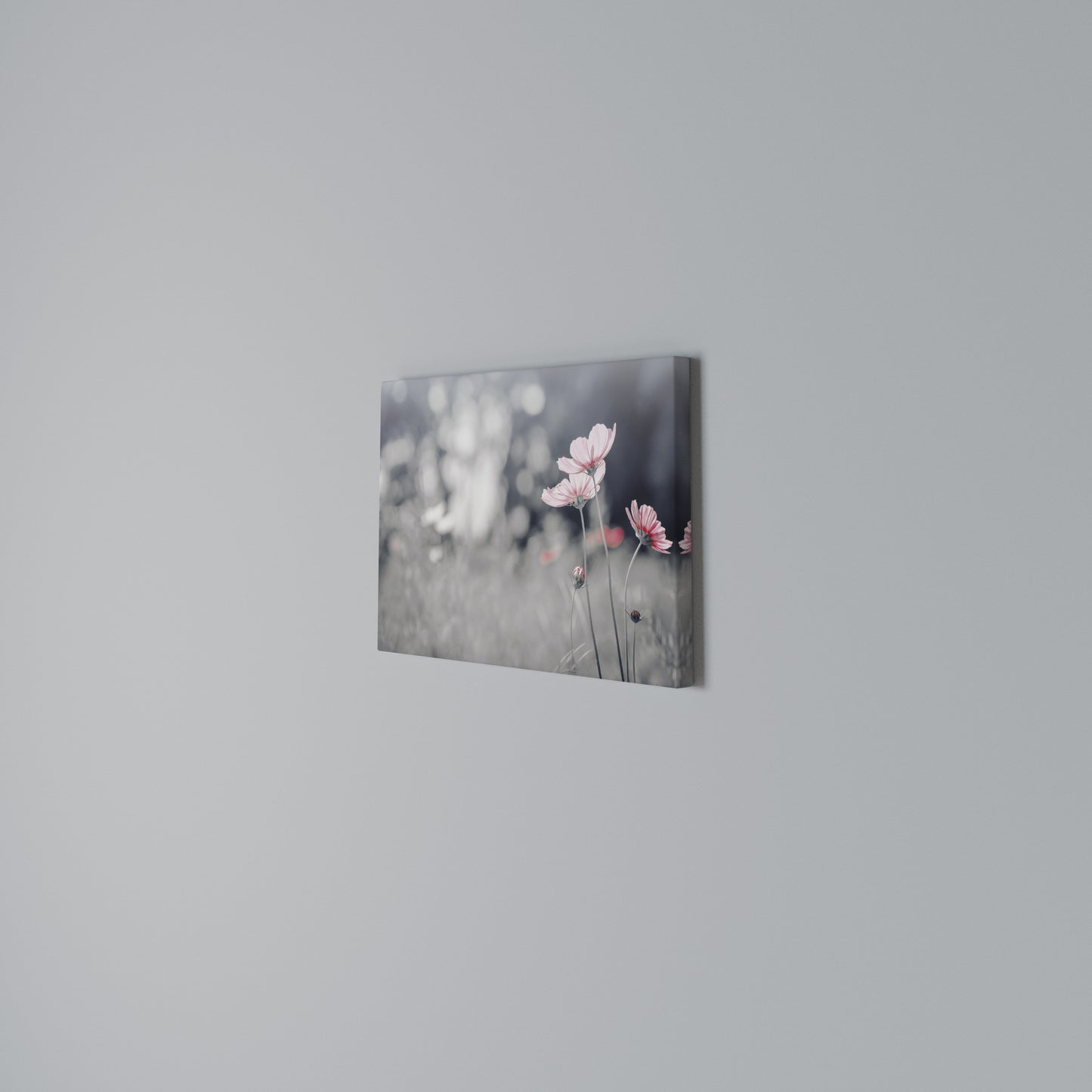 SUBTLE PETAL DANCE Stampa su tela orizzontale
