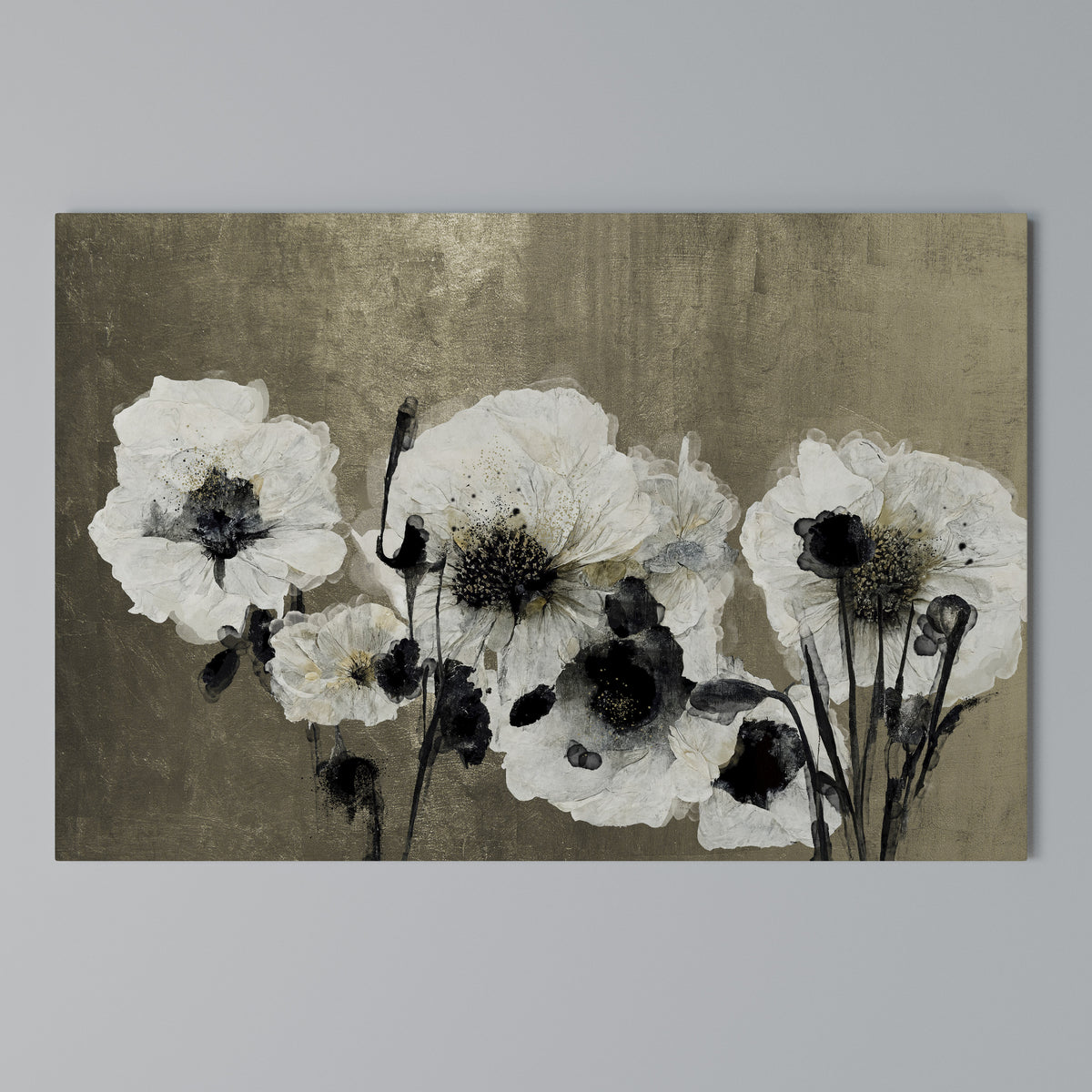 HARMONY IN WHITE Stampa su tela orizzontale