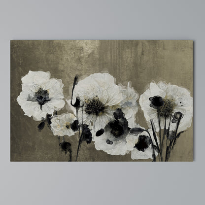 HARMONY IN WHITE Stampa su tela orizzontale