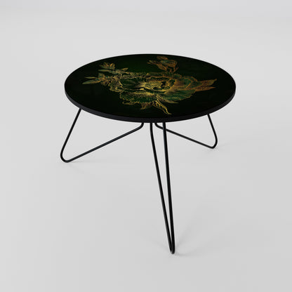 Tavolino da caffè MIDNIGHT FLORAL GLIMMER 60