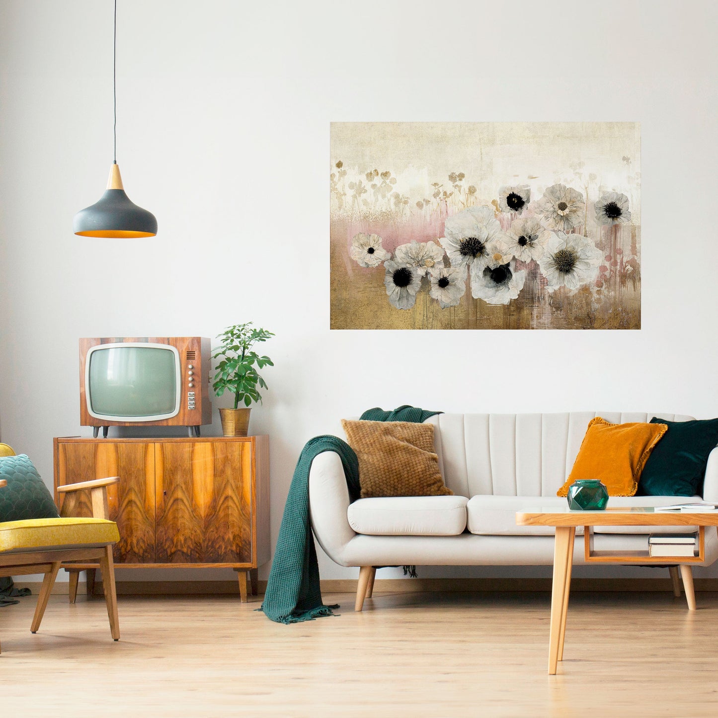 Poster orizzontale staccabile e attaccabile GENTLE VINTAGE HARMONY