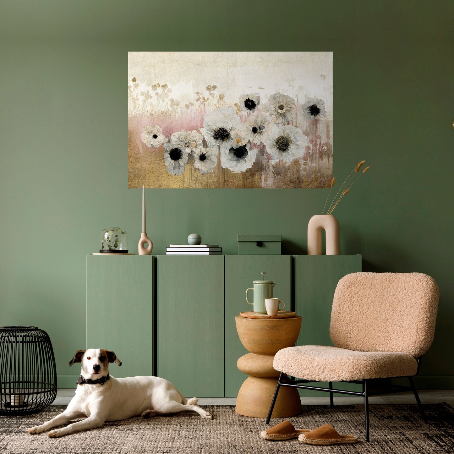 Poster orizzontale staccabile e attaccabile GENTLE VINTAGE HARMONY