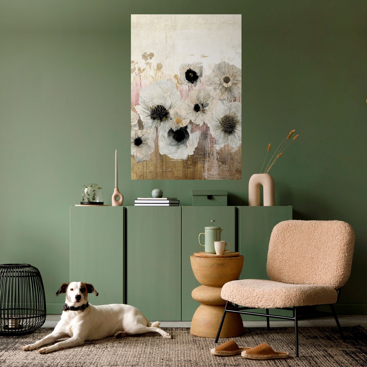 Poster verticale staccabile e attaccabile GENTLE VINTAGE HARMONY