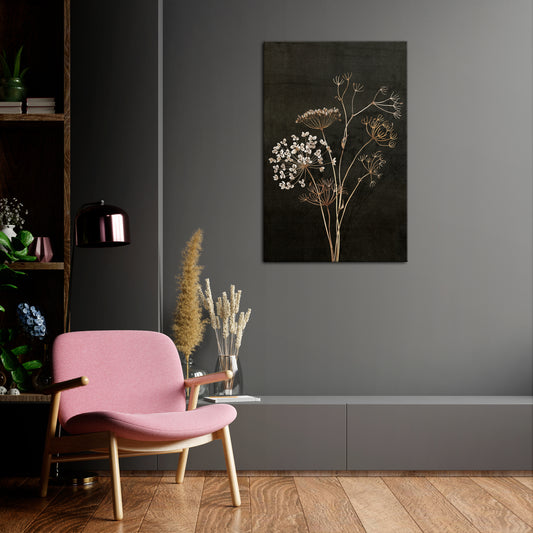 MEADOW MEMORIES Vertical Canvas Print