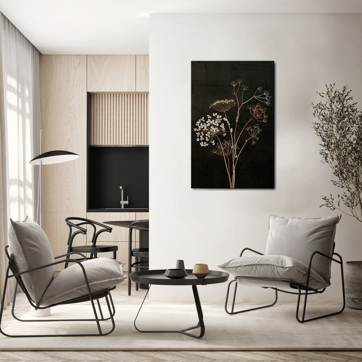 MEADOW MEMORIES Stampa su tela verticale
