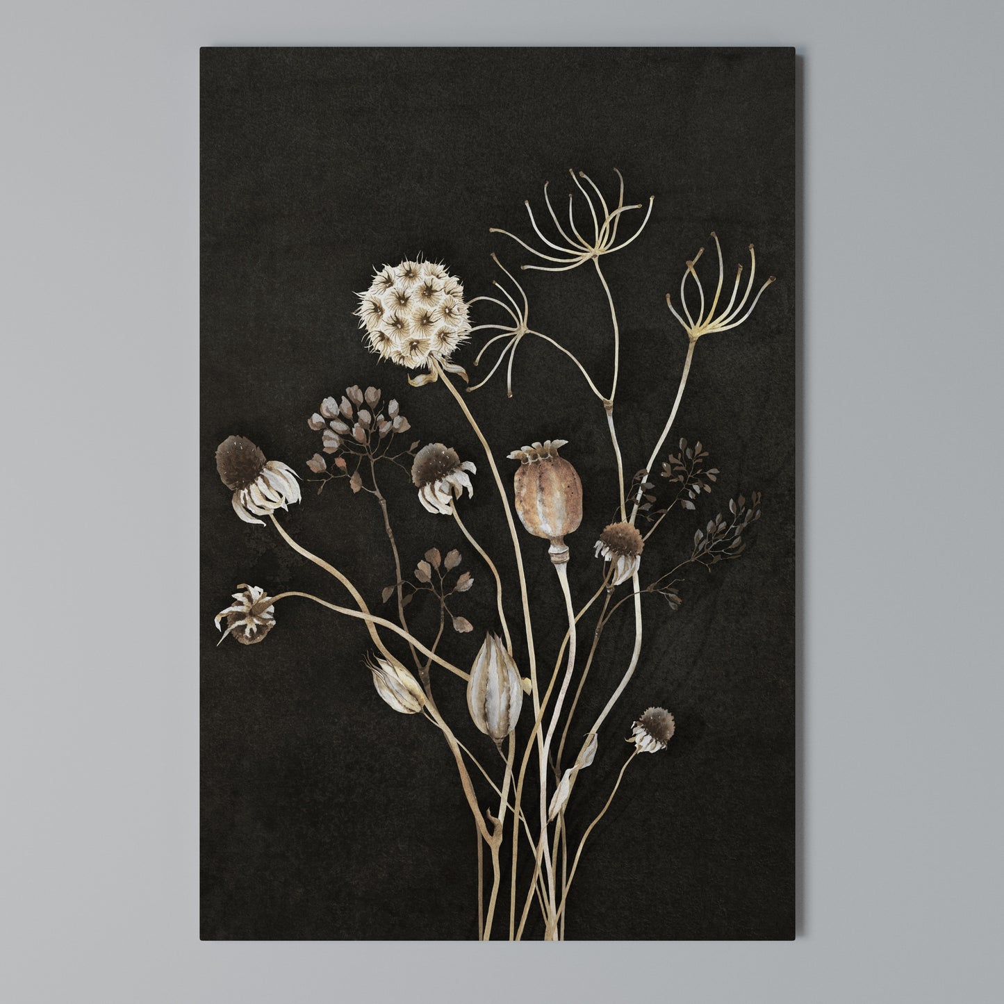 MEADOW SHADES Stampa su Tela Verticale
