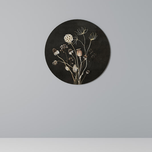 MEADOW SHADES Round Wall Art