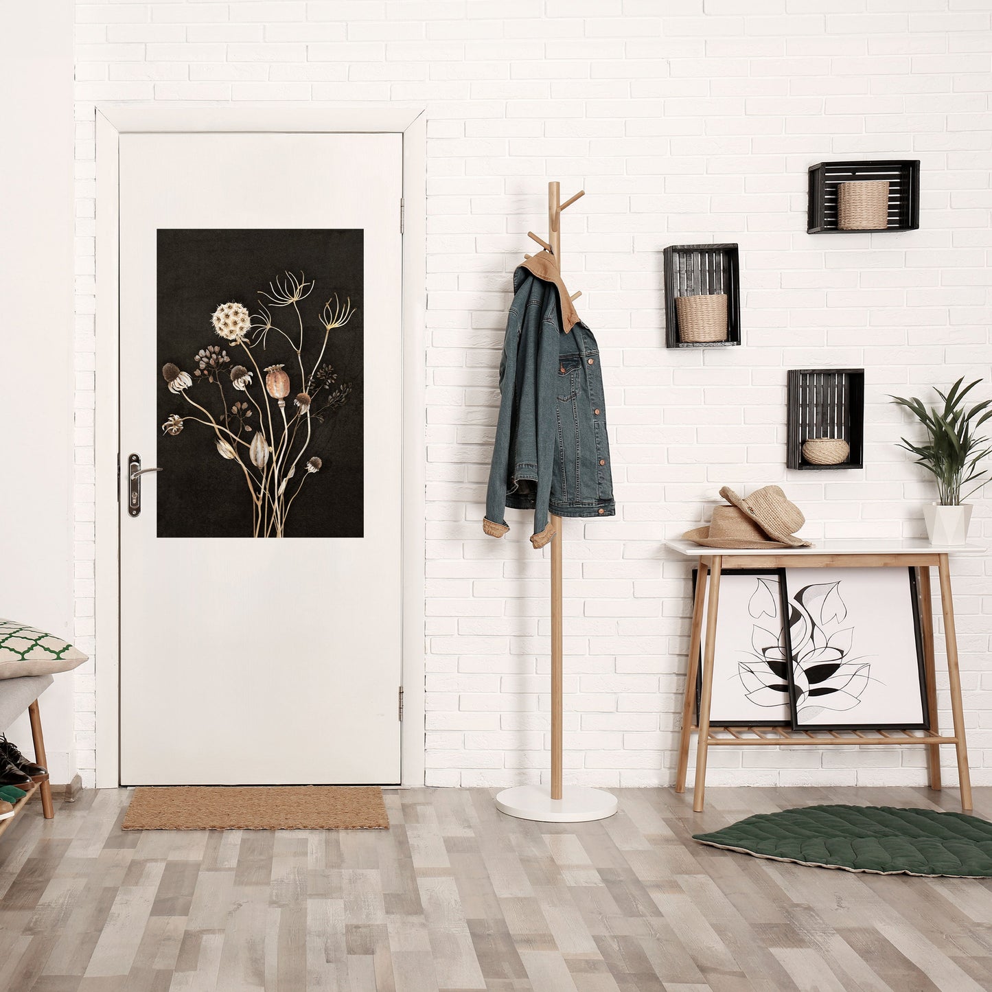 Poster verticale MEADOW SHADES stacca e attacca