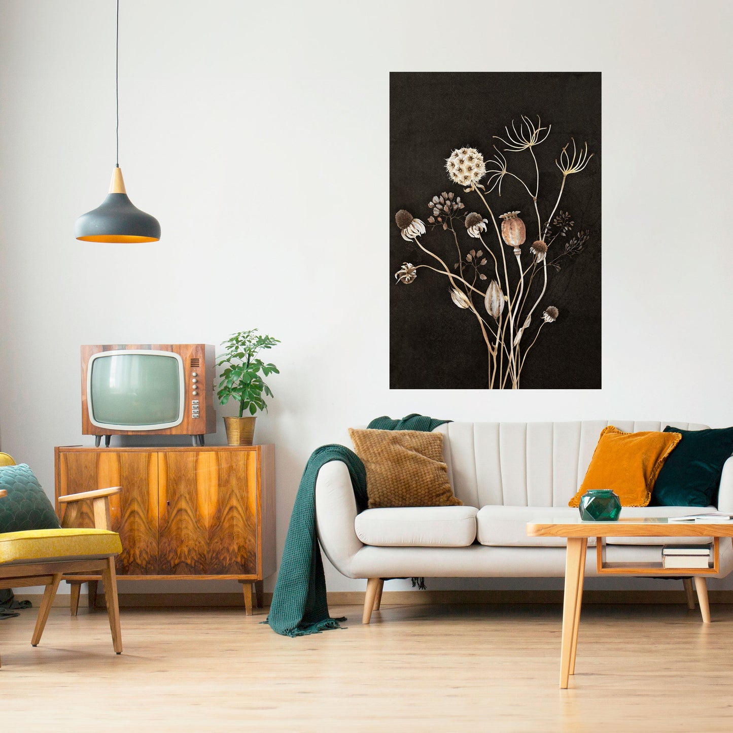 Poster verticale MEADOW SHADES stacca e attacca