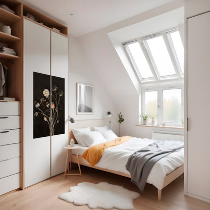 Poster verticale MEADOW SHADES stacca e attacca