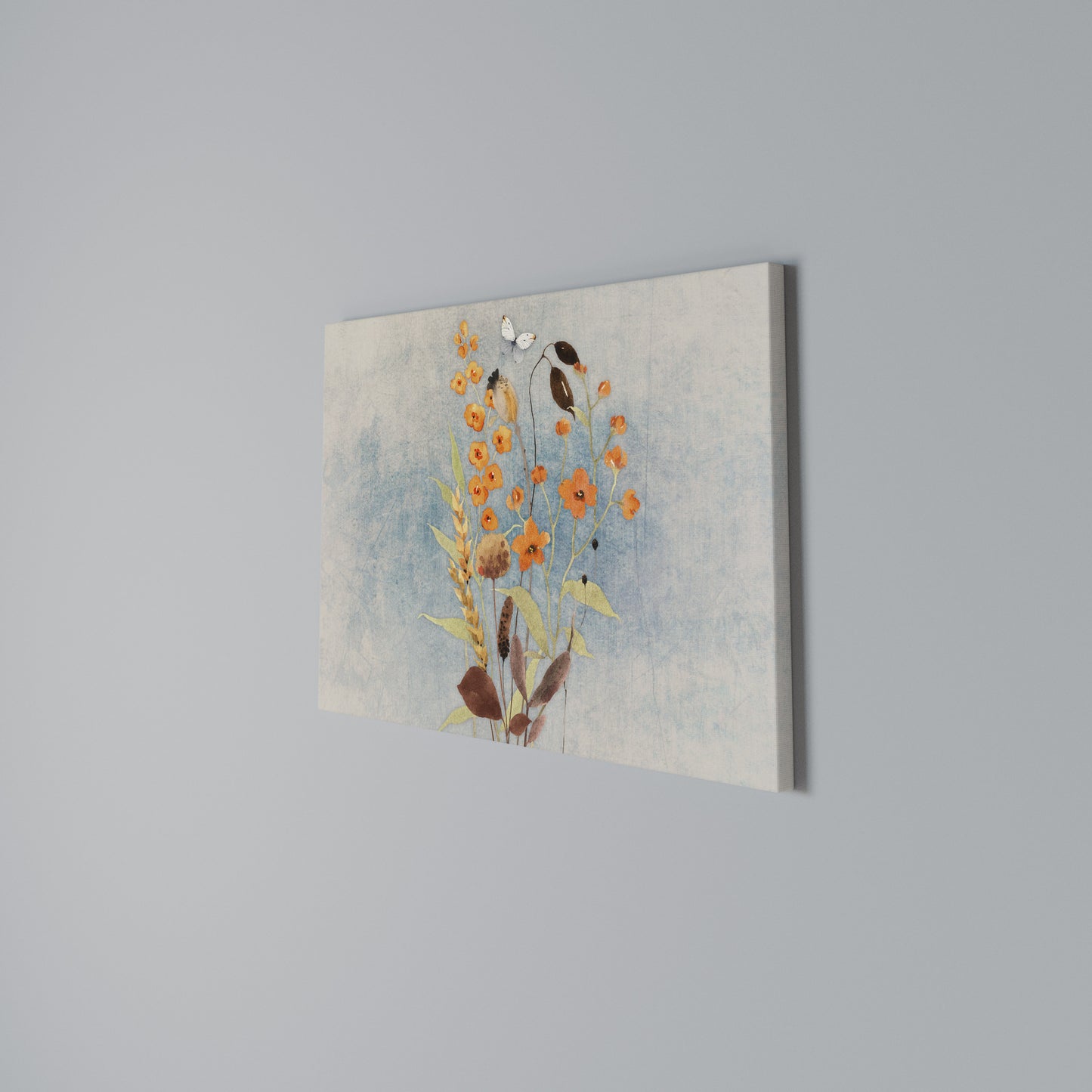 WHISPERS OF WILDFLOWERS Stampa su tela orizzontale