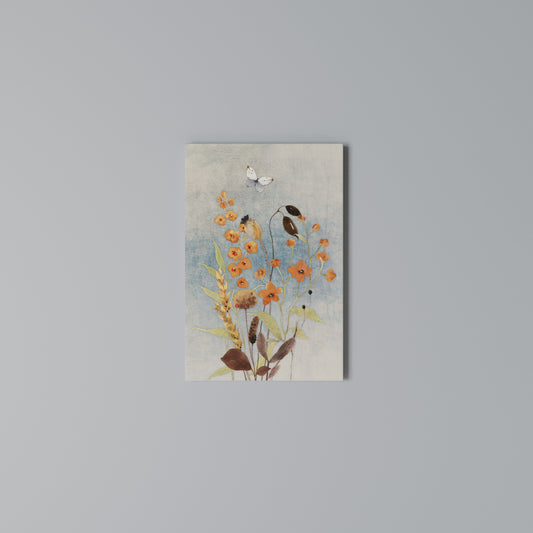 WHISPERS OF WILDFLOWERS Stampa su Tela Verticale