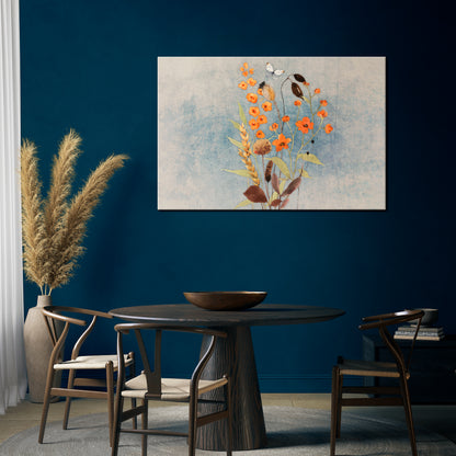WHISPERS OF WILDFLOWERS Stampa su tela orizzontale