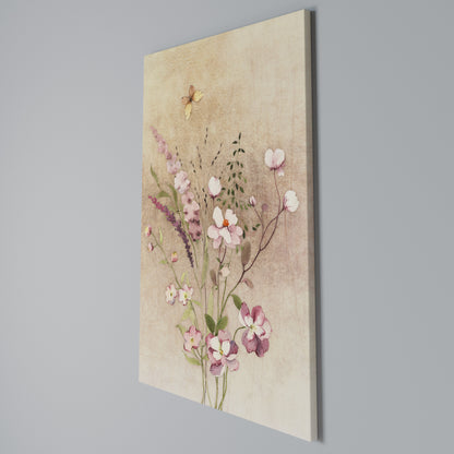 FLOWERED REVERIE Stampa su Tela Verticale