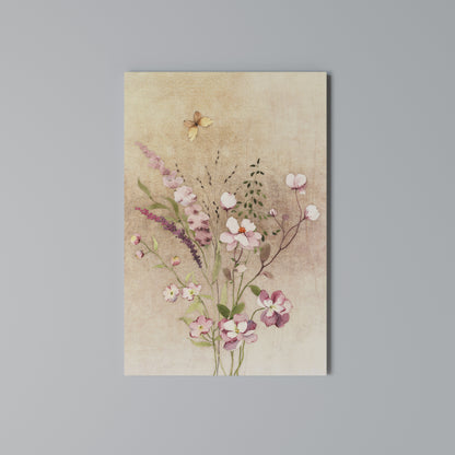 FLOWERED REVERIE Stampa su Tela Verticale