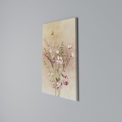FLOWERED REVERIE Stampa su Tela Verticale