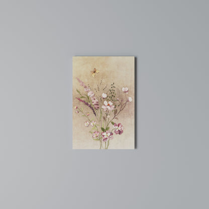 FLOWERED REVERIE Stampa su Tela Verticale