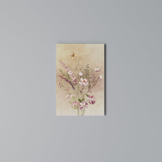 FLOWERED REVERIE Stampa su Tela Verticale