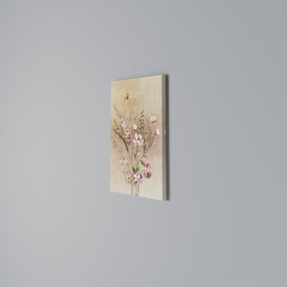 FLOWERED REVERIE Stampa su Tela Verticale