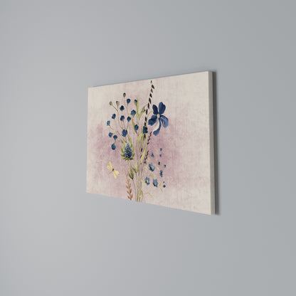 CORNFLOWER REVERIE Stampa su tela orizzontale