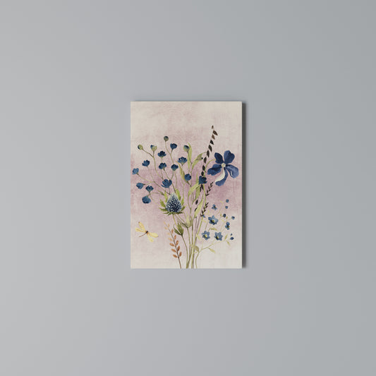 CORNFLOWER REVERIE Stampa su Tela Verticale