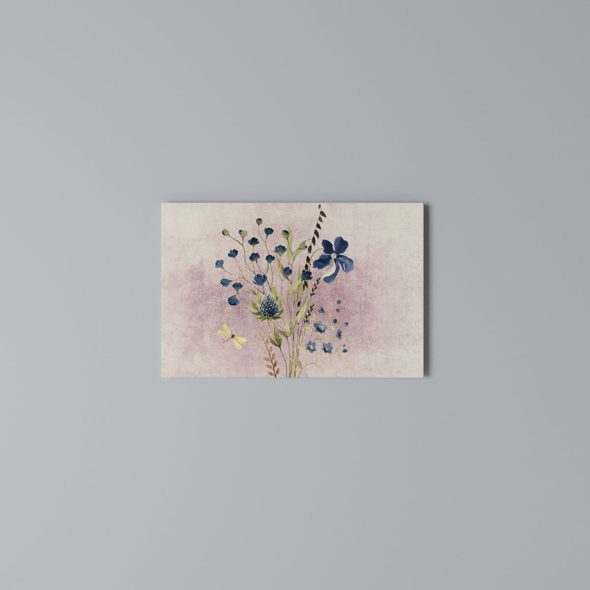 CORNFLOWER REVERIE Stampa su tela orizzontale