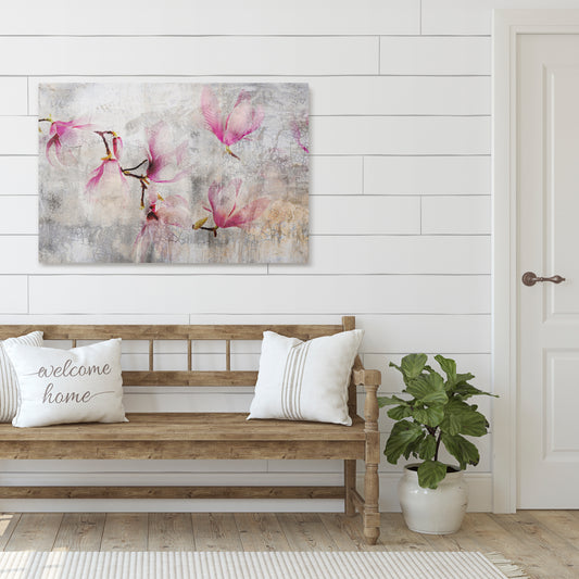 ASTONISHING MAGNOLIA Stampa su tela orizzontale