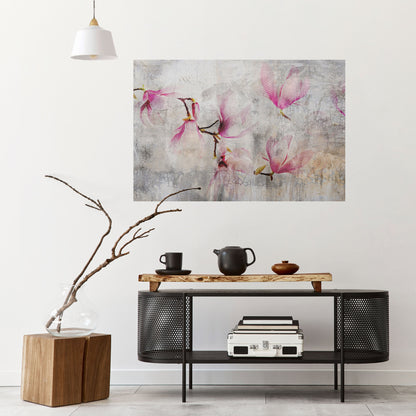 Poster orizzontale staccabile e attaccabile ASTONISHING MAGNOLIA