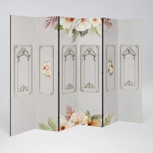 ELEGANT SHIELD Divisorio decorativo per ambienti a 6 pannelli