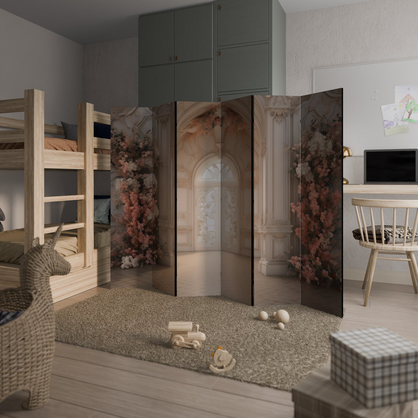VIVID DREAMSCAPE DOORS Divisorio decorativo per ambienti a 6 pannelli