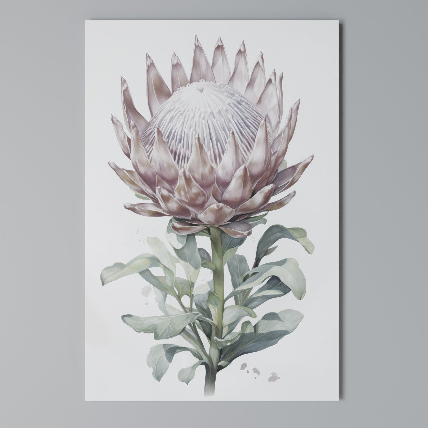 ROYAL PROTEA Stampa su Tela Verticale