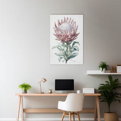 ROYAL PROTEA Stampa su tela verticale
