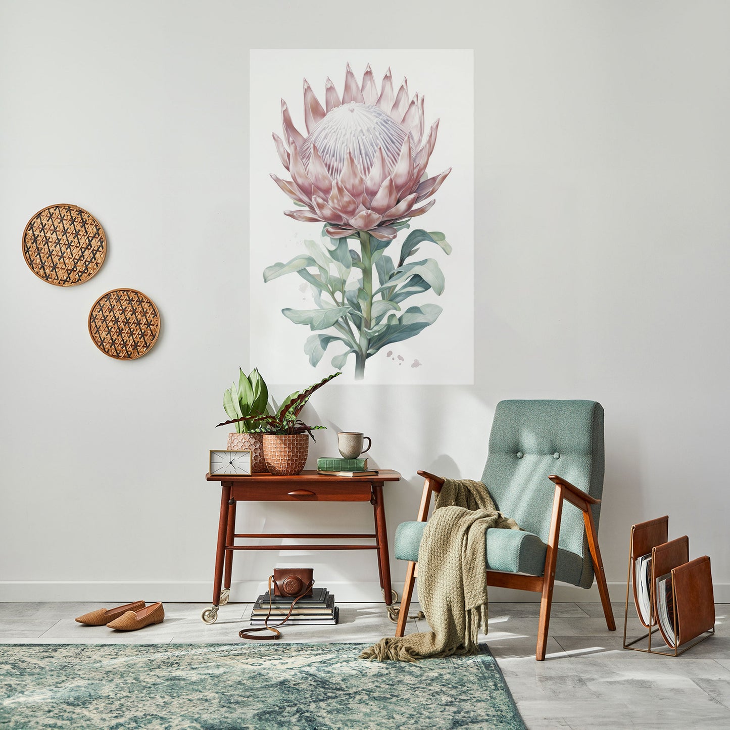 Poster verticale staccabile e attaccabile ROYAL PROTEA