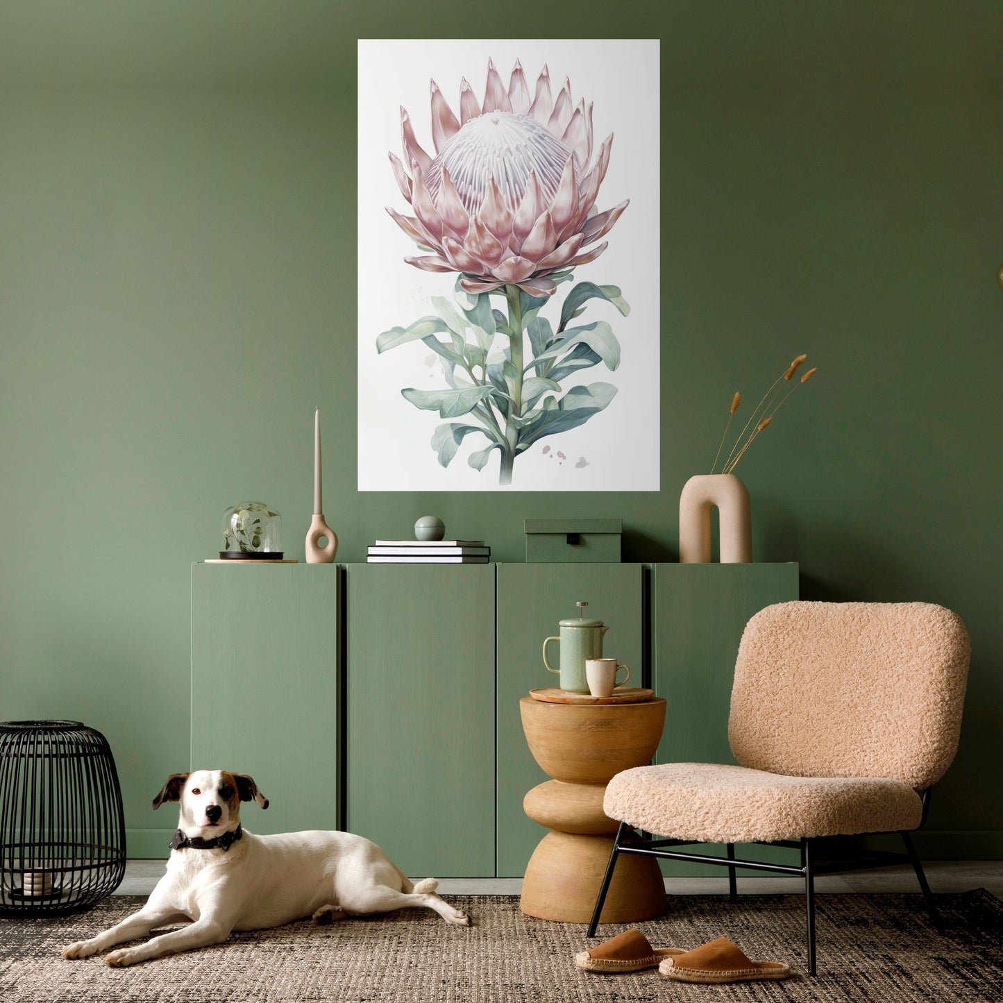 Poster verticale staccabile e attaccabile ROYAL PROTEA