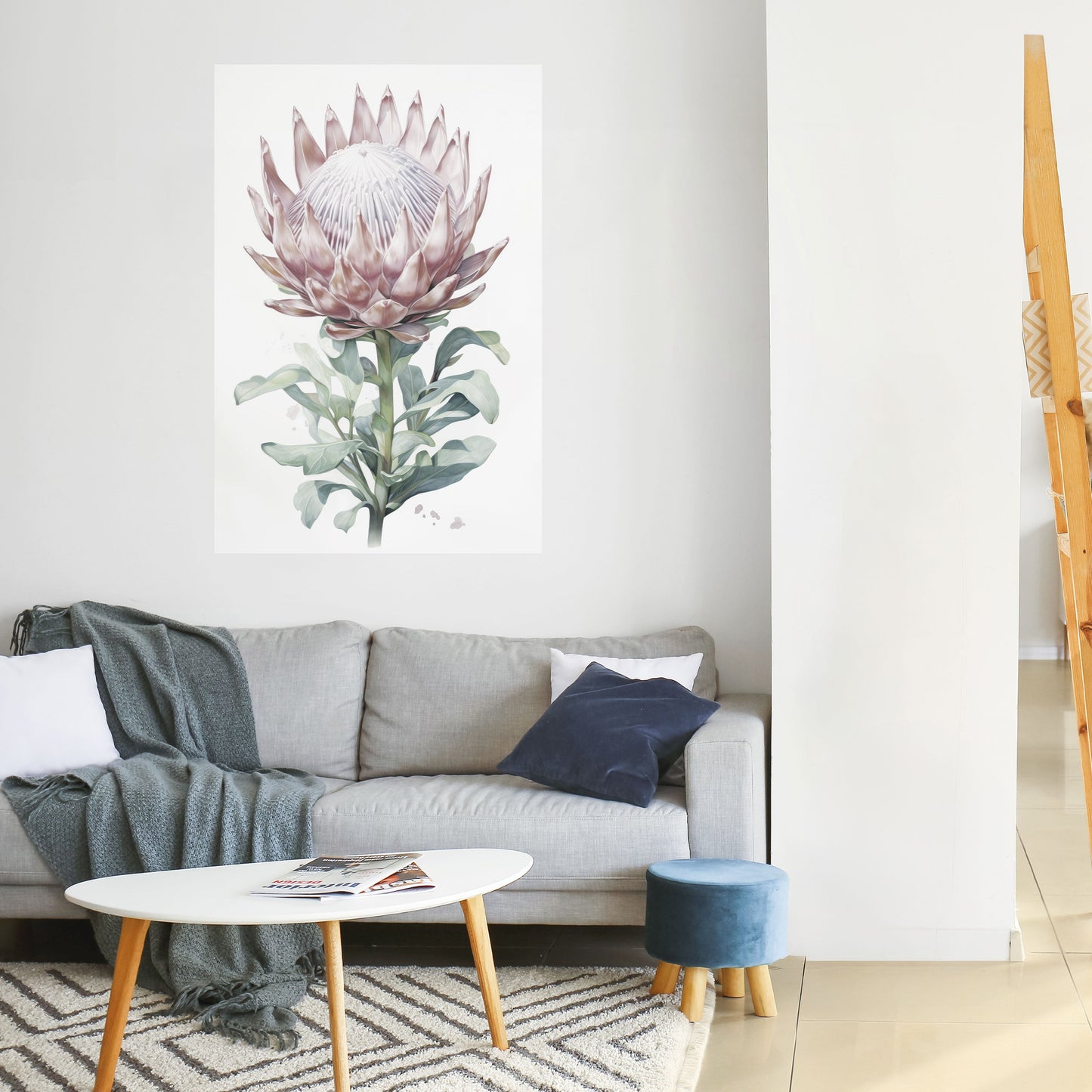 Poster verticale staccabile e attaccabile ROYAL PROTEA