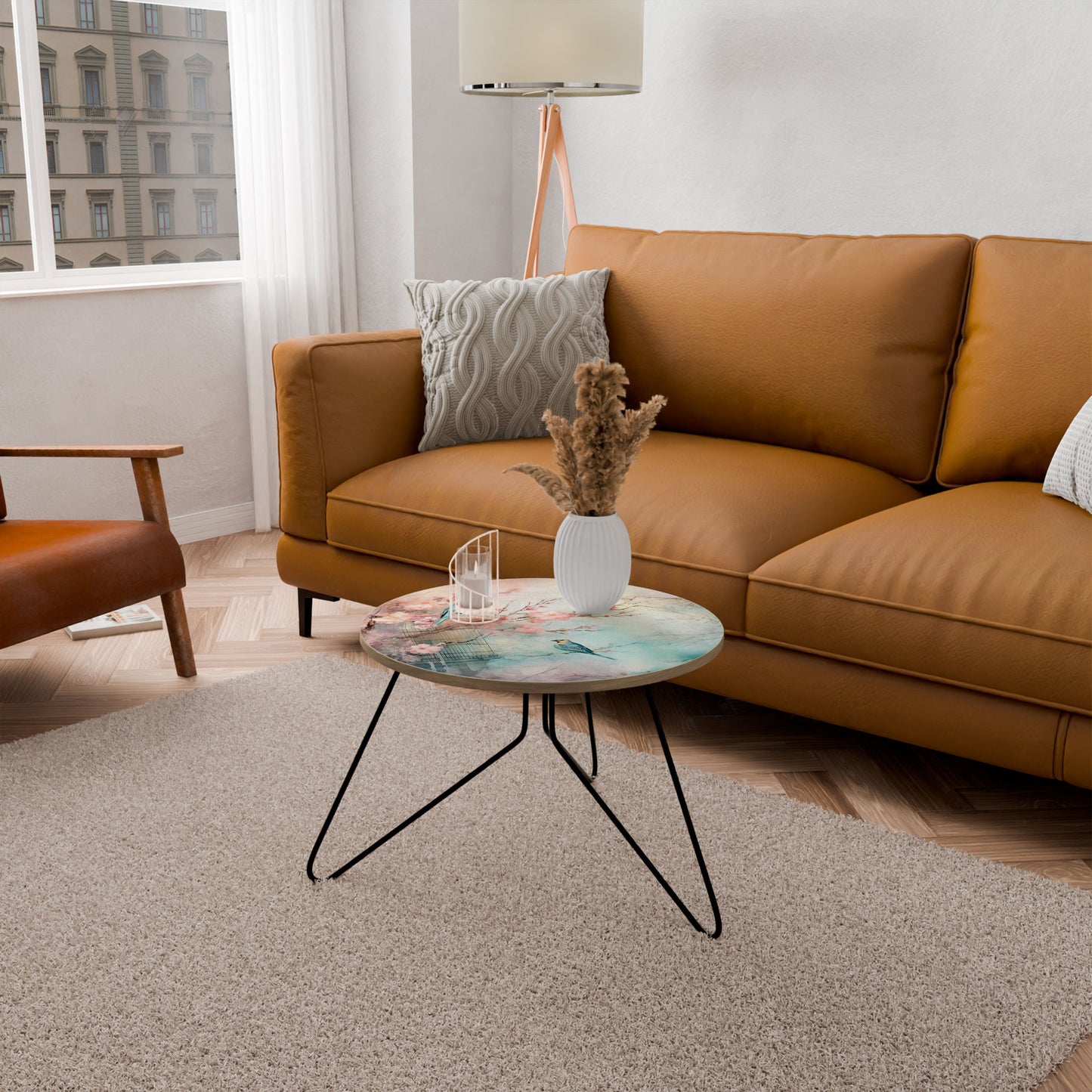 CHERRY BIRDSONG Small Coffee Table