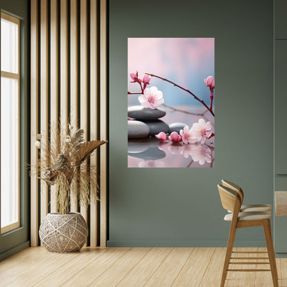 Poster verticale staccabile e attaccabile "EQUILIBRIO DELLA NATURA"