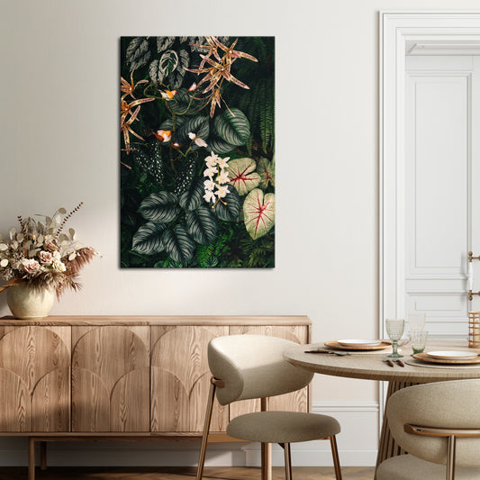 SILENT WILDERNESS Vertical Canvas Print