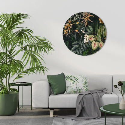 SILENT WILDERNESS Round Wall Art