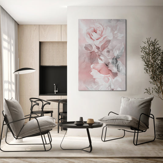 GRACEFUL DAYS Vertical Canvas Print