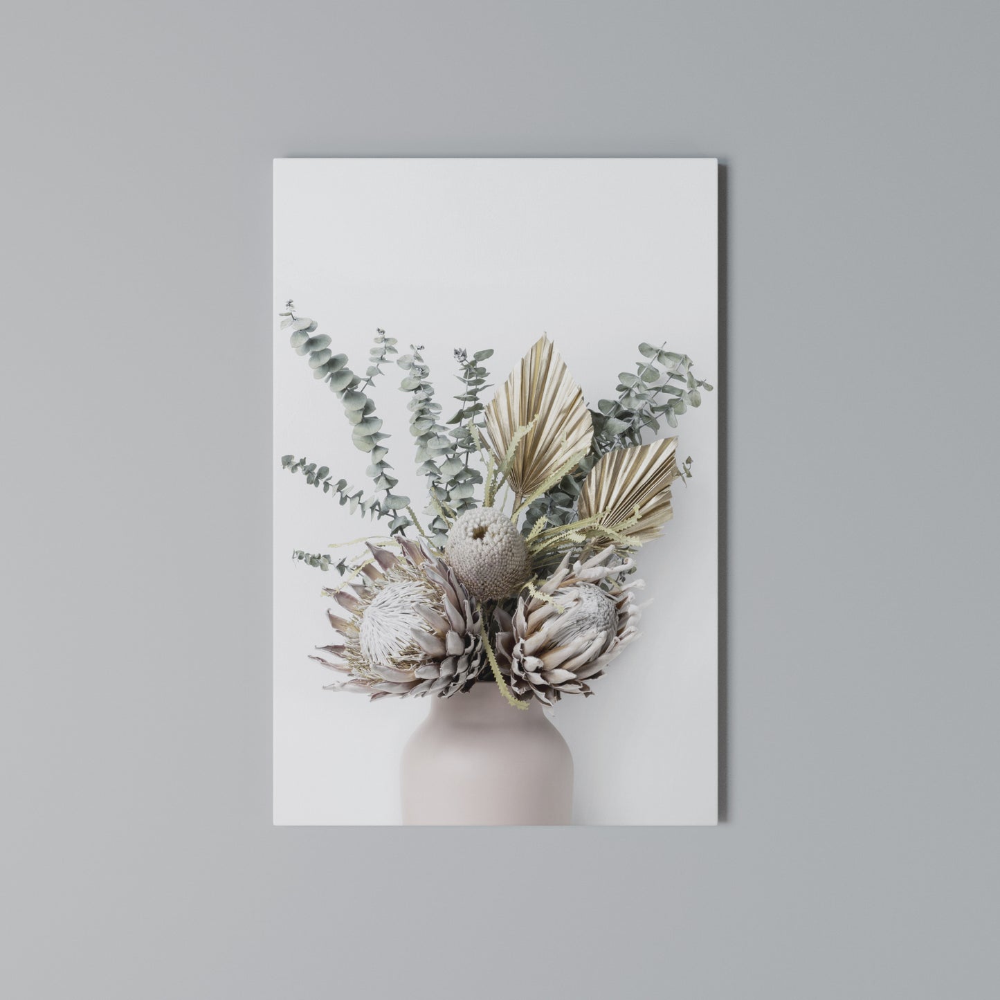 NATURE'S GOLDEN WHIMSY Stampa su Tela Verticale