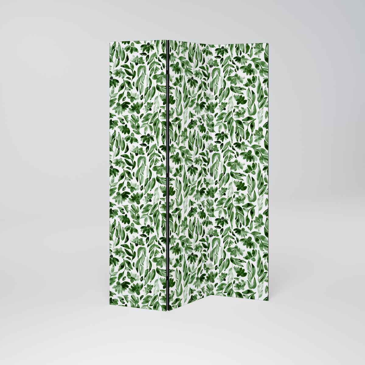 LEAFY LAYERS Paravento Decorativo a 3 Pannelli