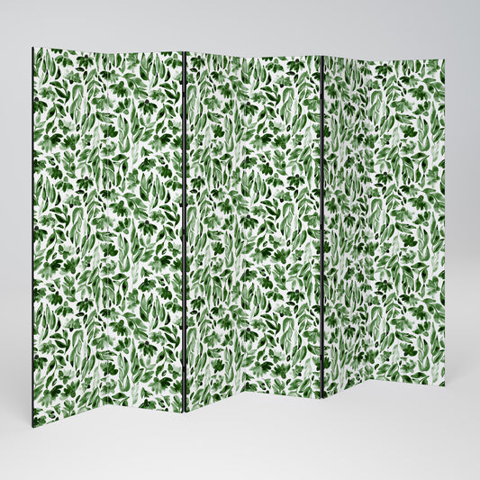 LEAFY LAYERS Divisorio decorativo per ambienti a 6 pannelli