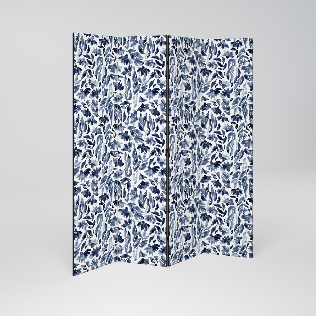 FLORAL FANTASY FABLE Decorative 4-Panel Room Divider