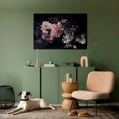 Poster orizzontale staccabile e attaccabile PURE BLOSSOM