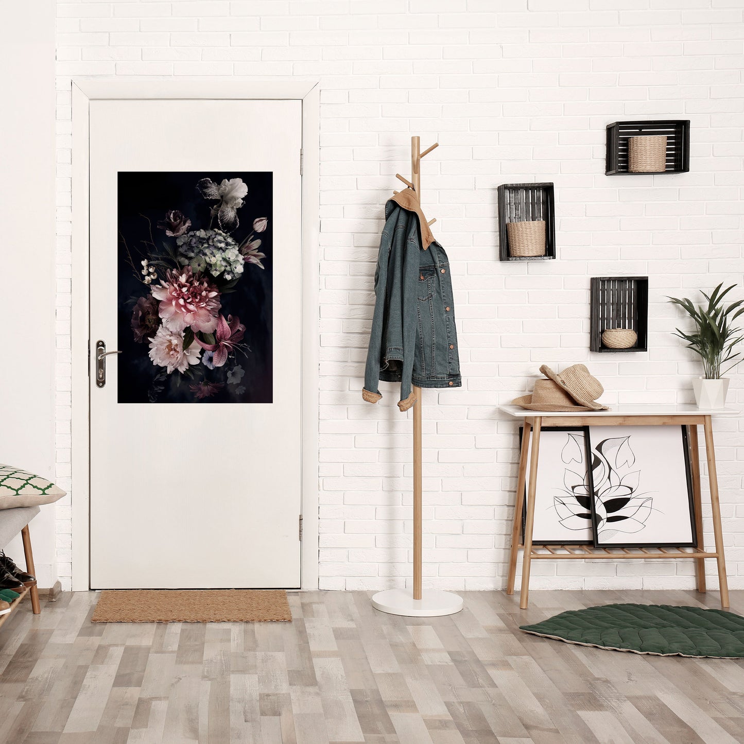 Poster verticale staccabile e attaccabile PURE BLOSSOM