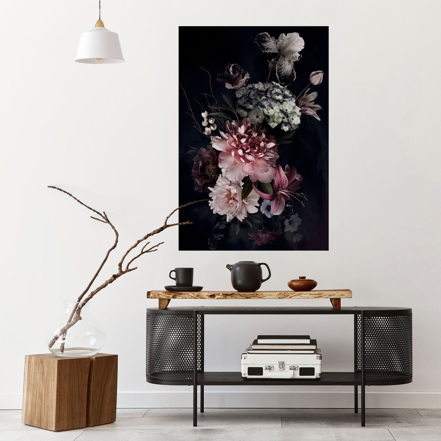 Poster verticale staccabile e attaccabile PURE BLOSSOM